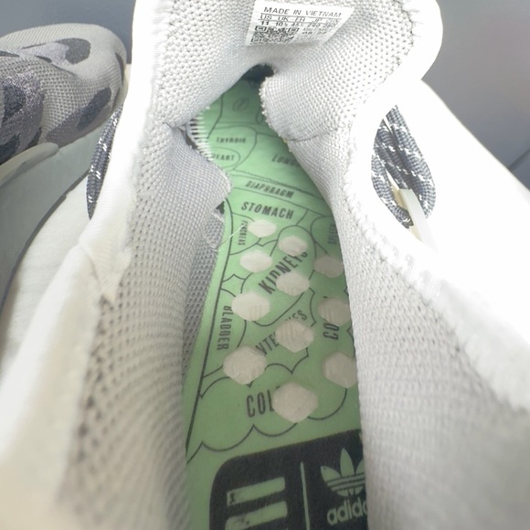 Adidas Pharrell x NMD Human Race 'Animal Print - Ash' - Size 11M - NEW - Picture 8 of 11